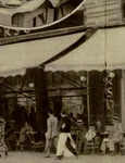 Cafeneaua Corso în perioada interbelică. Sursă: „Realitatea Ilustrată”, 6 noiembrie 1935 (foto: Casa Filipescu Cesianu)