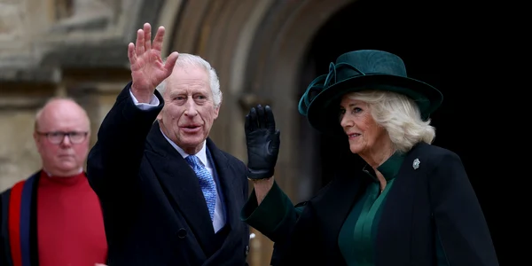 Regele Charles și Regina Camilla de Paște foto Getty Images (2) jpg