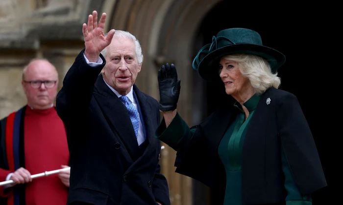 Regele Charles și Regina Camilla de Paște foto Getty Images (2) jpg