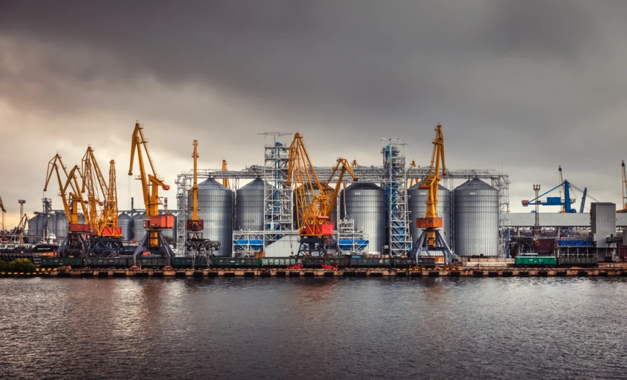 Foto: Shutterstock / Portul Odesa - zona industrială