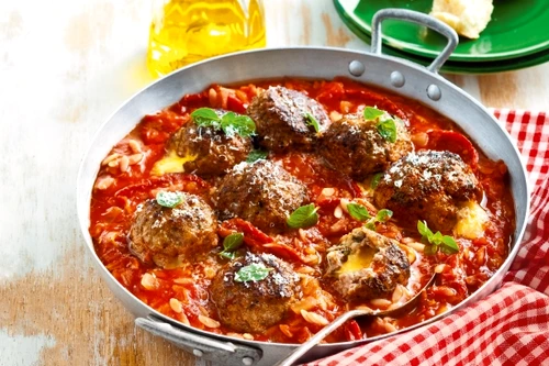 Mozzarella cu chiftelute jpeg
