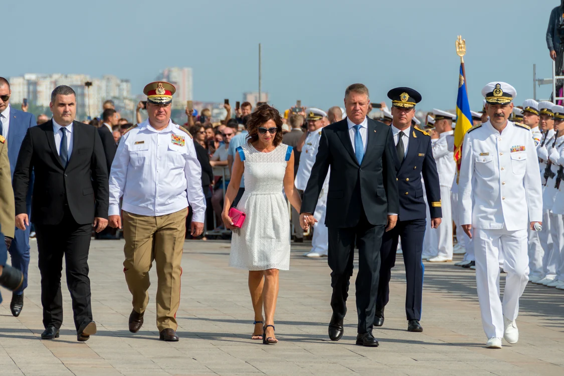 Cuplul prezidențial și-a asortat ținutele 