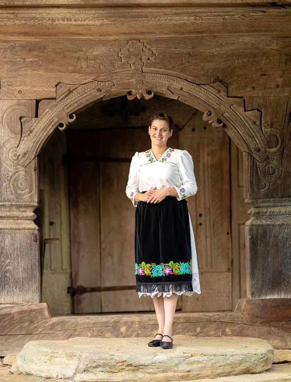 Etnologul Denisa Țicală FOTO Arhiva personală