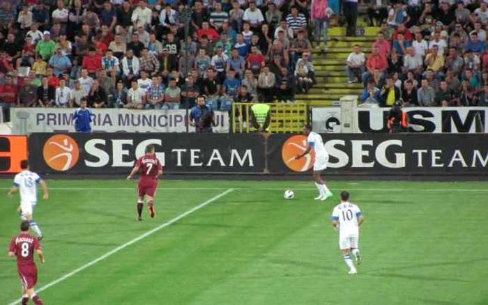 Pandurii a fost echipa care a controlat meciul 