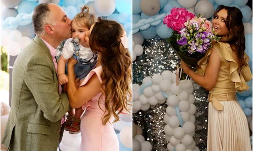 Magda Palimariu, zi de nastere si taierea motului fiului sau, Aksel   Remus Nicolaescu jpg