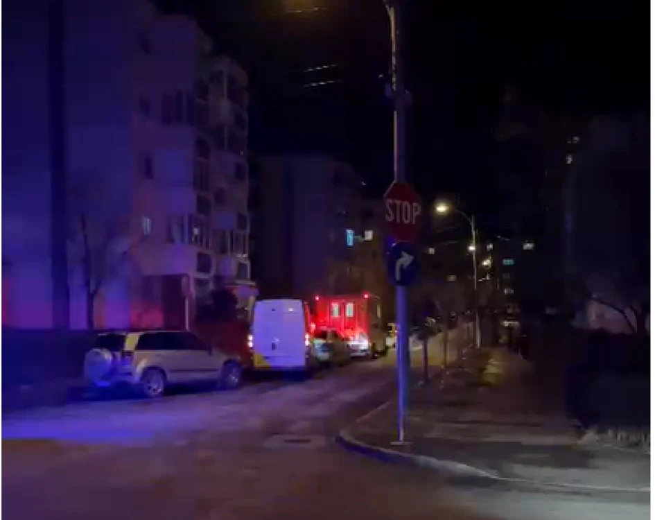Incidentul s-a petrecut pe strada Tulcea, din Cluj-Napoca. FOTO: PortalCJ