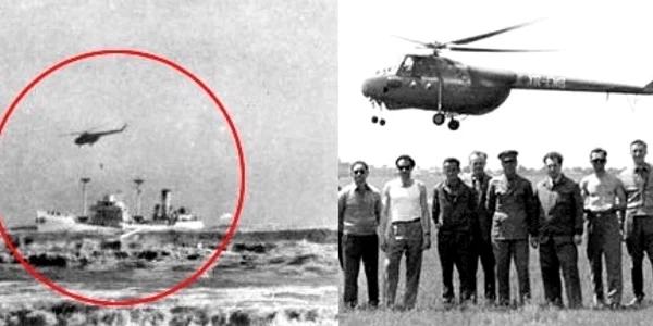 Prima misiune de salvare cu elicopterul pe mare FOTO RAS Aeroport Tuzla jpg