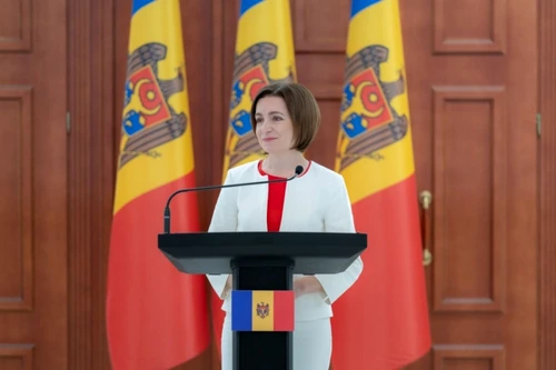 Maia Sandu acuză grupări pro-ruse de tentative de destabilizare. Foto: presedinte.md