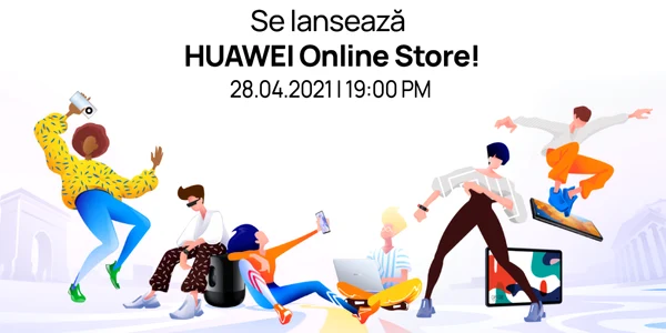 Lansare magazin online Huawei