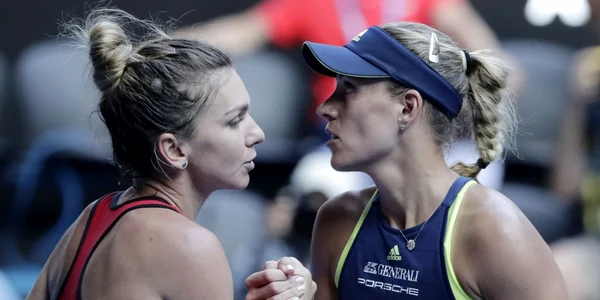 Simona Halep Angelique Kerber FOTO EPA 