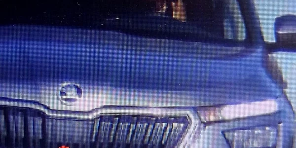Câine la volan în Slovacia  Foto Facebook Policia SR   Trnavsky kraj  jpg