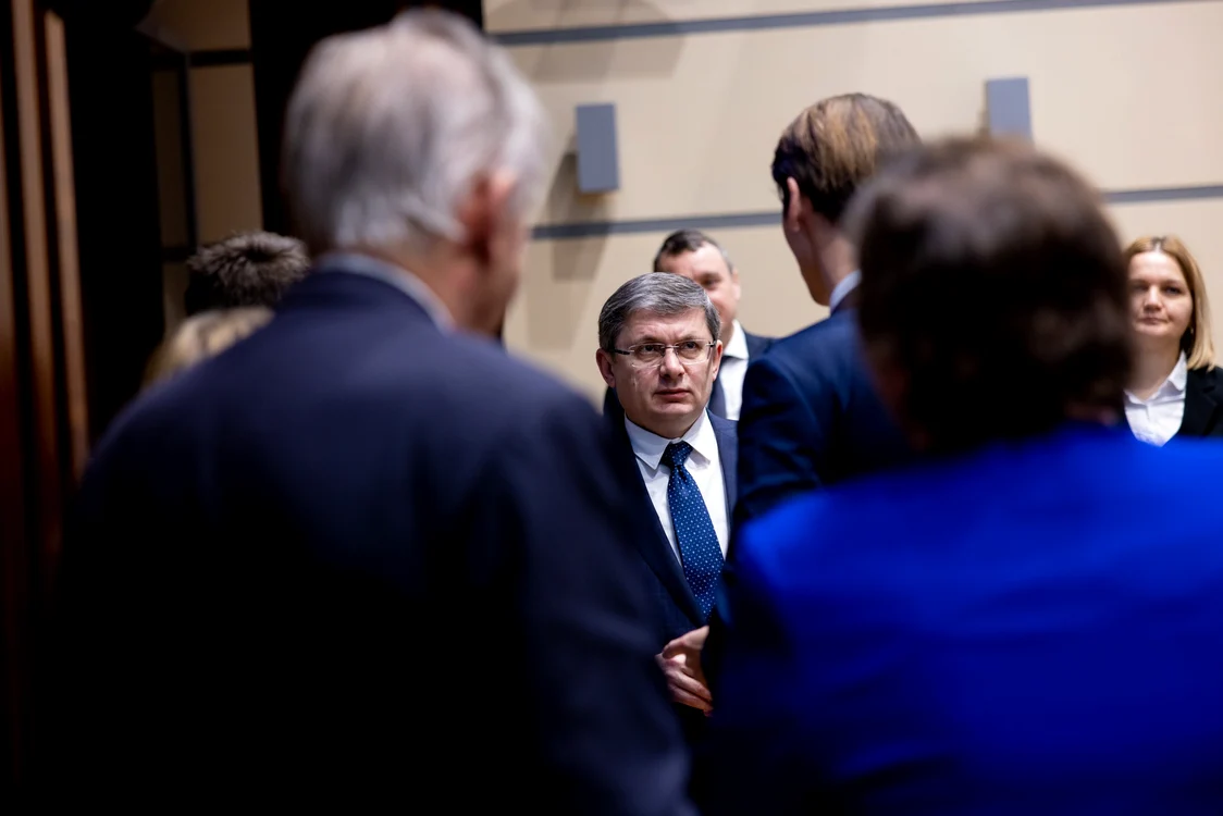 Igor Grosu a avut o întrevedere cu un grup de deputați polonezi. FOTO: Multimedia.gov.md