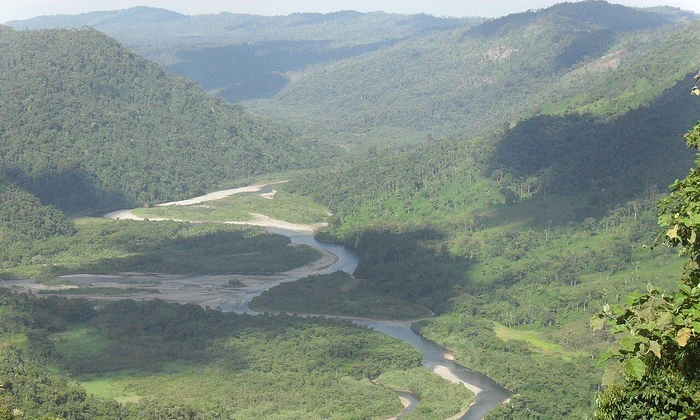 Valea râului Upano (© Wikimedia Commons)