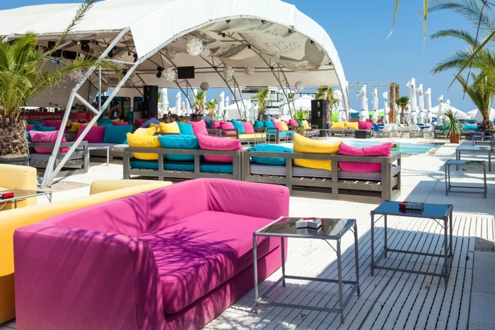 Club pe plaja din Mamaia  FOTO Shutterstock