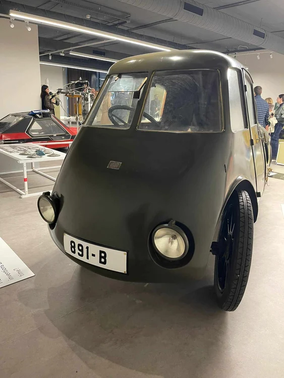 Automobilul Persu, expus la Timișoara, în 2023