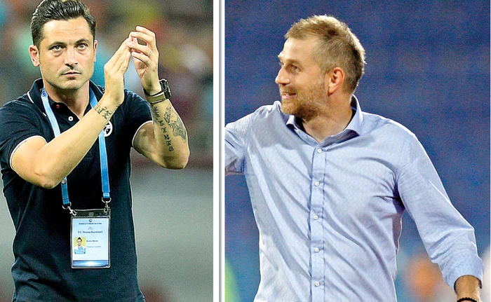 Pe băncile adversarelor din această seară stau Mirel Rădoi, 34 de ani, şi Edi Iordănescu, 37 de ani, adică cei mai puțin experimentați antrenori din campionat