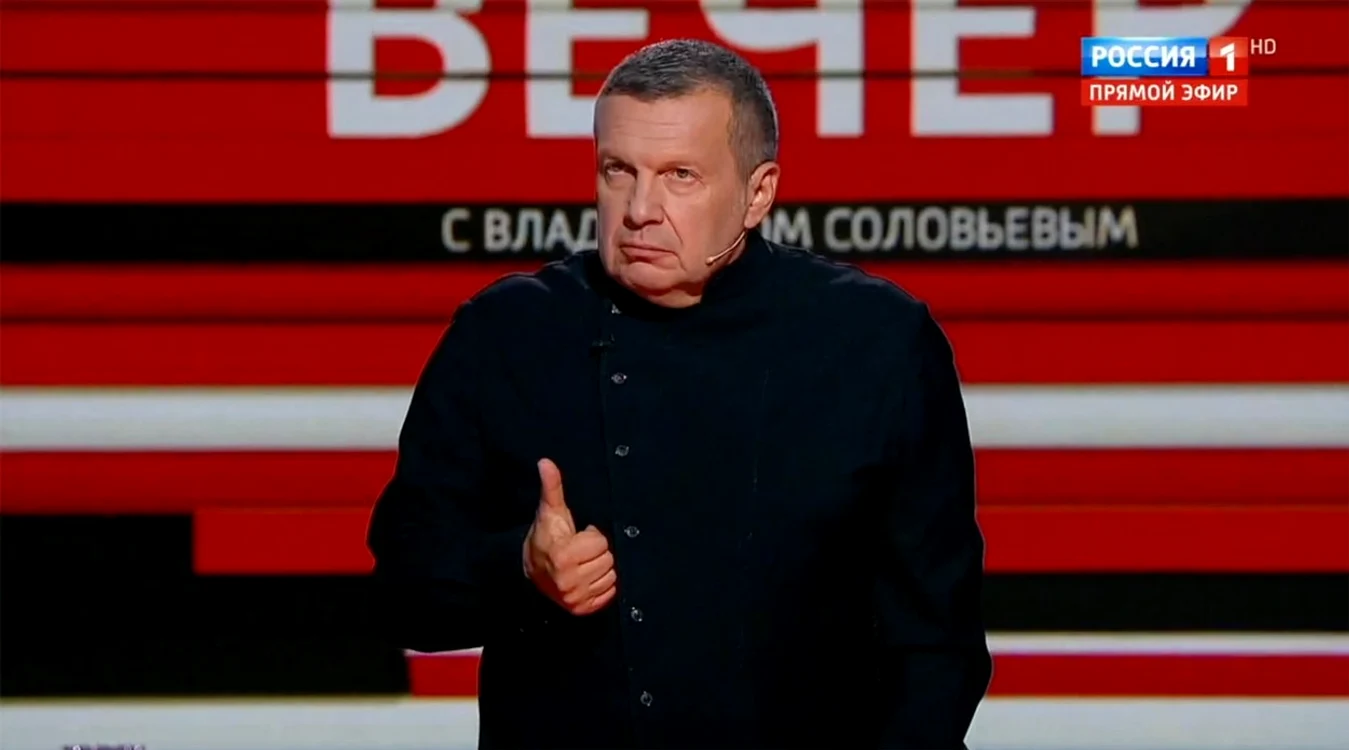 Vladimir Soloviov, propagandistul preferat al lui Putin/FOTO:X