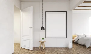 usa alba interior modern pereti albi pat parchet lemn totuldespreusi jpg