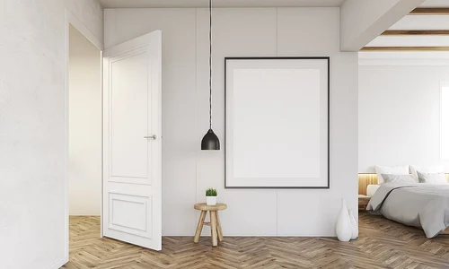usa alba interior modern pereti albi pat parchet lemn totuldespreusi jpg