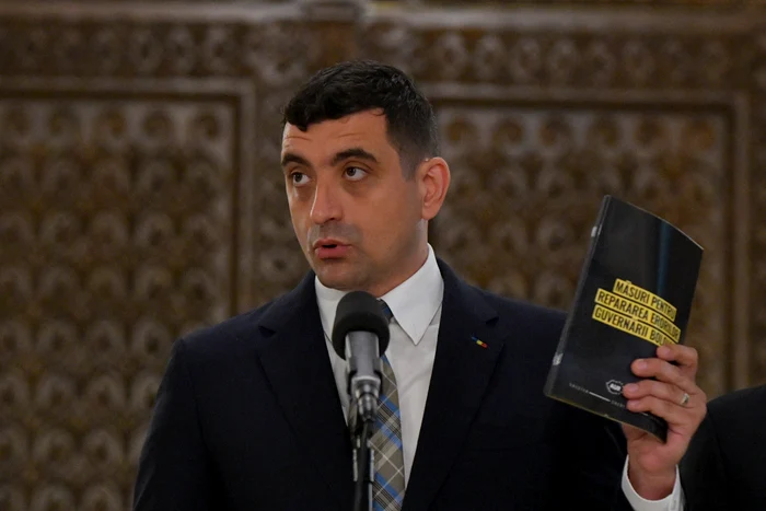 George Simion, președinte AUR