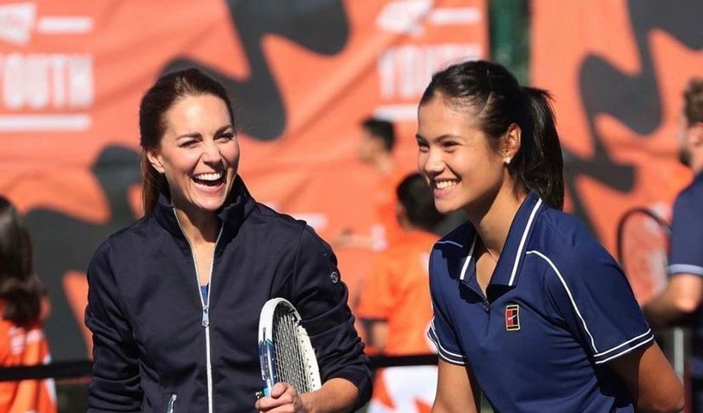 Prințesa Kate a depănat amintiri cu Emma Răducanu. Se trezea „în zori” pentru a intra la Wimbledon