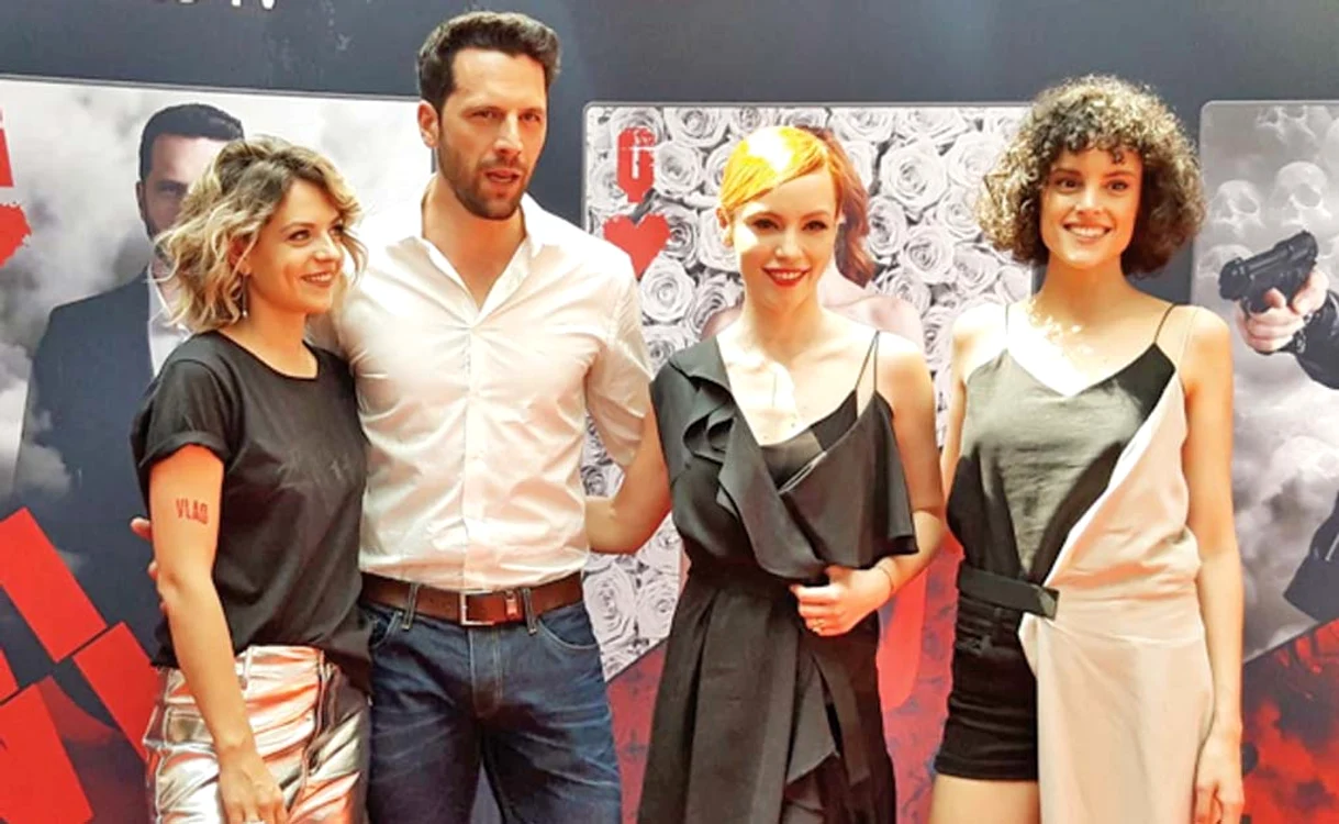 
    Anghel Damian, Aura Călăraşu, Ştefan Iancu, Adi Nartea  