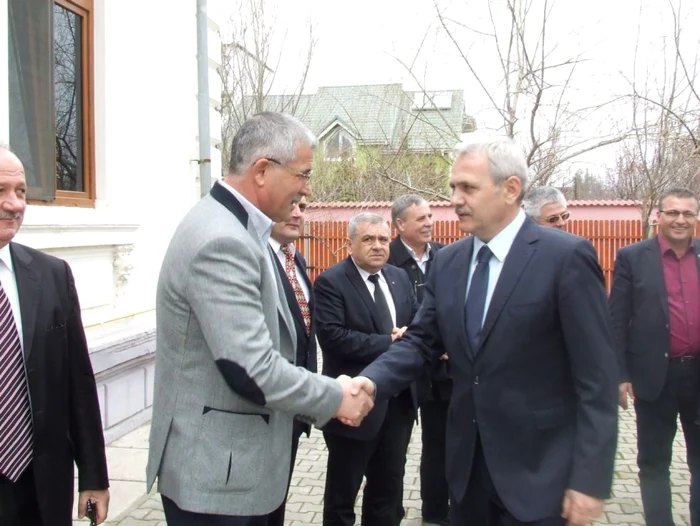 Liviu Dragnea şi Marian Fişcuci, omul de încredere