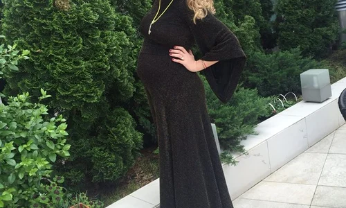 Valentina Pelinel ultimul trimestru de sarcina jpeg