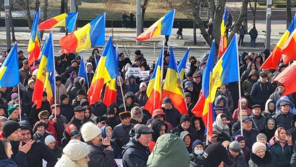 Protest antiguvernamental la Chișinău. Printre participanți, prorusul Igor Dodon, anchetat în dosare penale