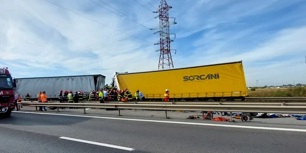 Accident A1 Bucuresti Pitesti 