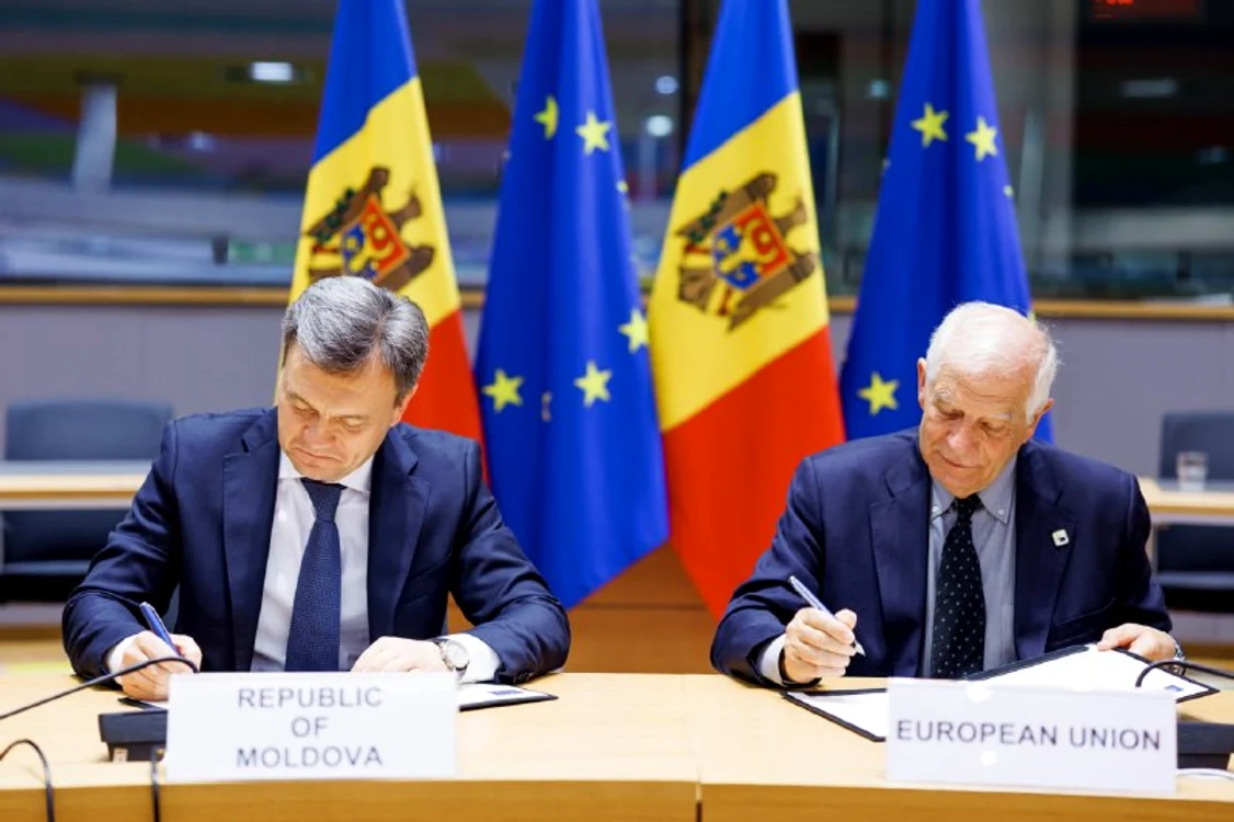 Rep. Moldova și UE au semnat Parteneriatul de Securitate și Apărare. FOTO: Telegram