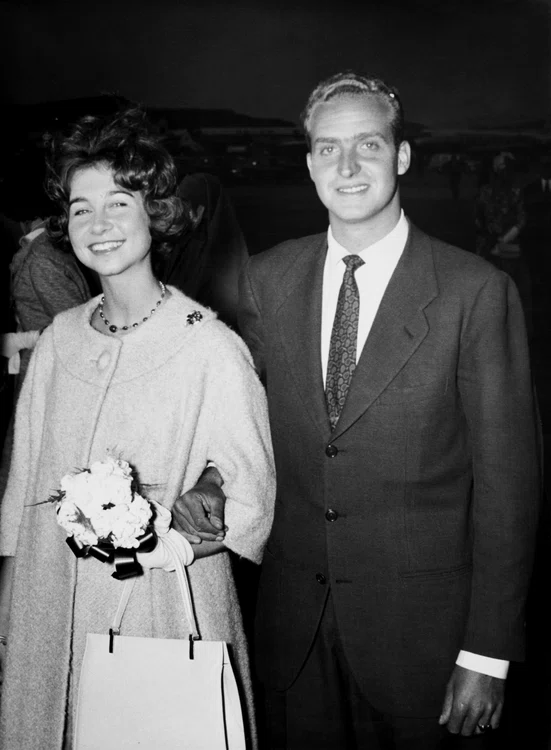 Regina Sofia și Regele Juan Carlos, în 1961. FOTO: Getty Images