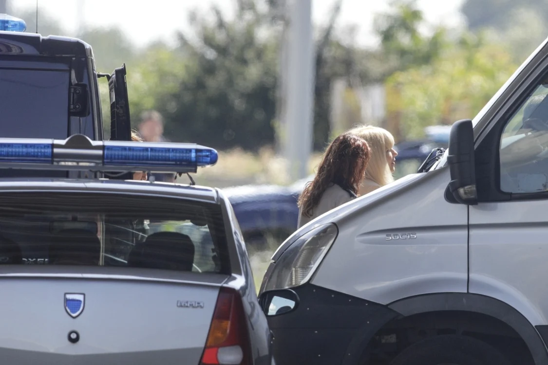 Elena Udrea a ajuns la frontiera dintre Bulgaria şi România FOTO Inquam / George Călin