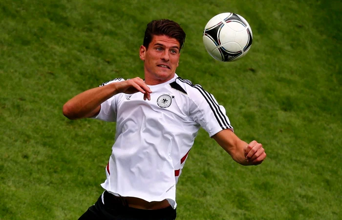 Mario Gomez, atacantul Germaniei şi al Fiorentinei FOTO Reuters