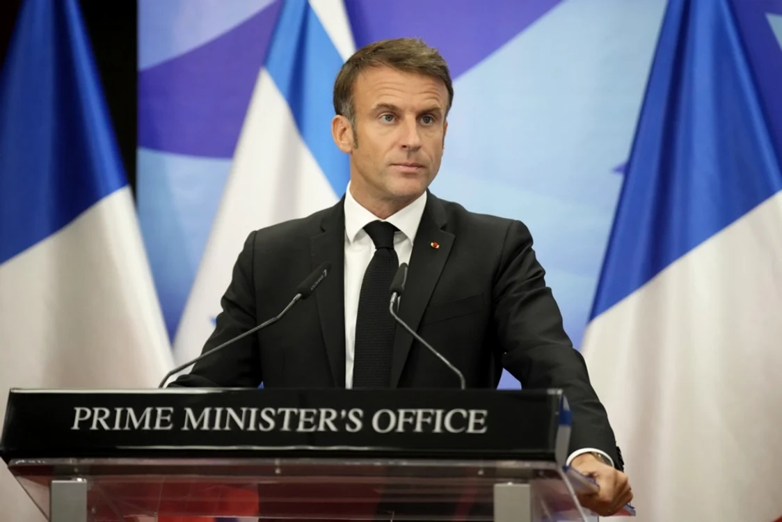 Președintele francez Macron. Foto: EPA-EFE