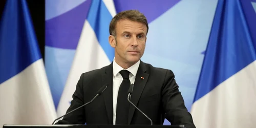 Emmanuel Macron in Israel FOTO EPA EFE jpg
