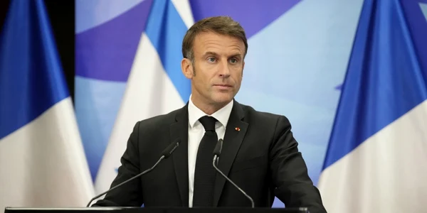 Emmanuel Macron in Israel FOTO EPA EFE jpg