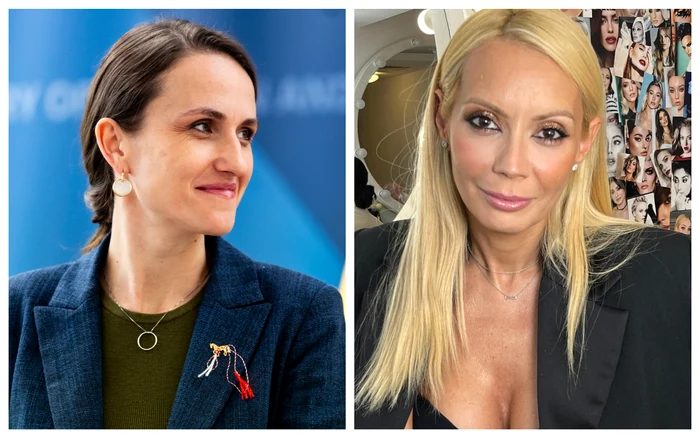 Oana Ţoiu şi Daciana Sârbu. FOTO: Facebook