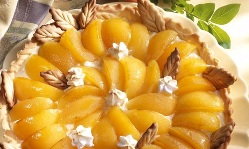 tarta de piersici si crema de lapte jpeg