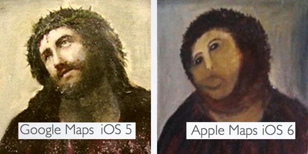 google maps apple maps