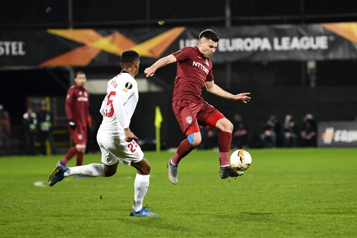 
    CFR a făcut 1-1 cu Sevilla, la ClujFoto: sportpictures.eu  