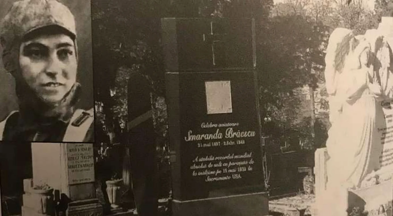 calarasi smaranda prima femeie aviator foto muzeulvirtual.ro