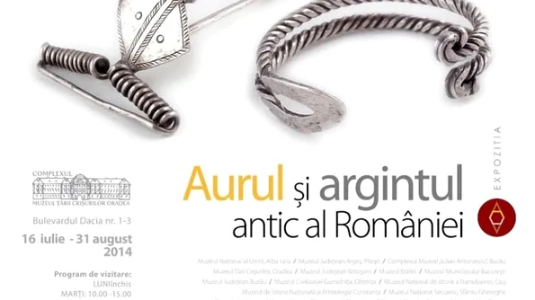 Ultimele zile de vizitare a expoziției Aurul și argintul antic al României, în Timișoara jpeg