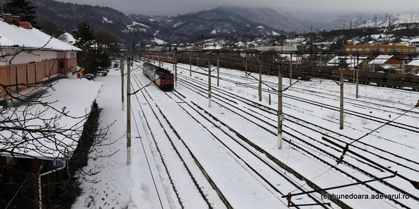 Gara din Petroșani  Foto Daniel Guță ADEVĂRUL (35) JPG