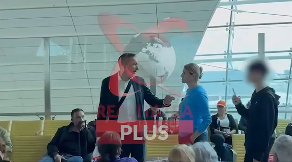 Florian Coldea, discuție tensionatǎ în aeroportul din Dubai. Ce i-a spus Ancăi Alexandrescu VIDEO