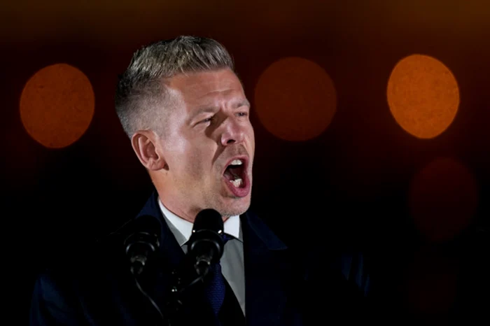 Peter Magyar, omul care a reușit să incheie era Viktor Orban. Foto: Profimedia Images  