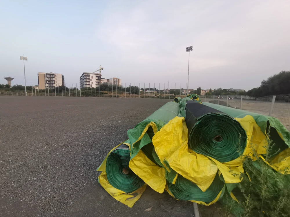 Noua bază sportivă din Timișoara finanțată de CNI. FOTO Ștefan Both 
