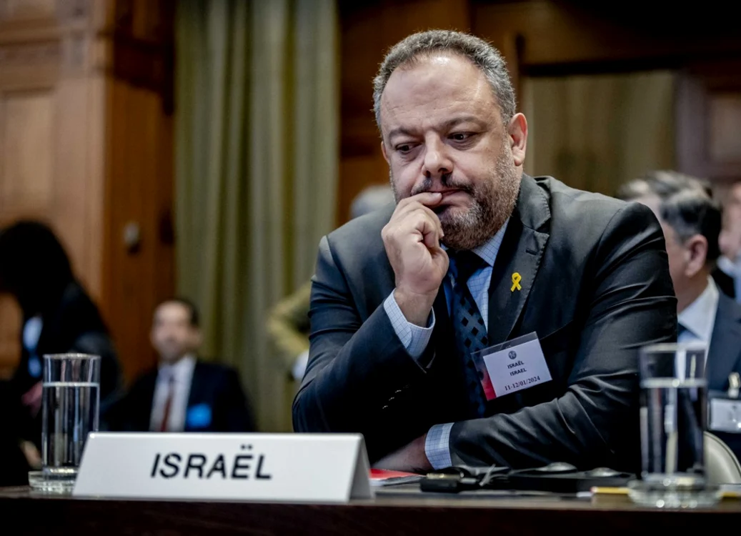 Tal Becker, reprezentant al Israelului la Haga FOTO EPA-EFE