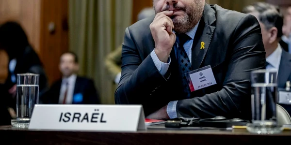 Tal Becker aparatorul Israelului la Haga FOTO EPA EFE jpg