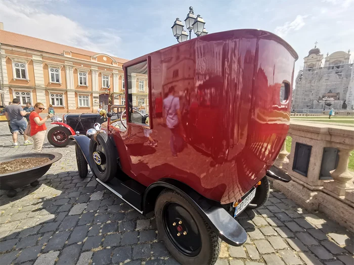 Un automobil aparte: Citroen din 1923. Foto: adevarul.ro
